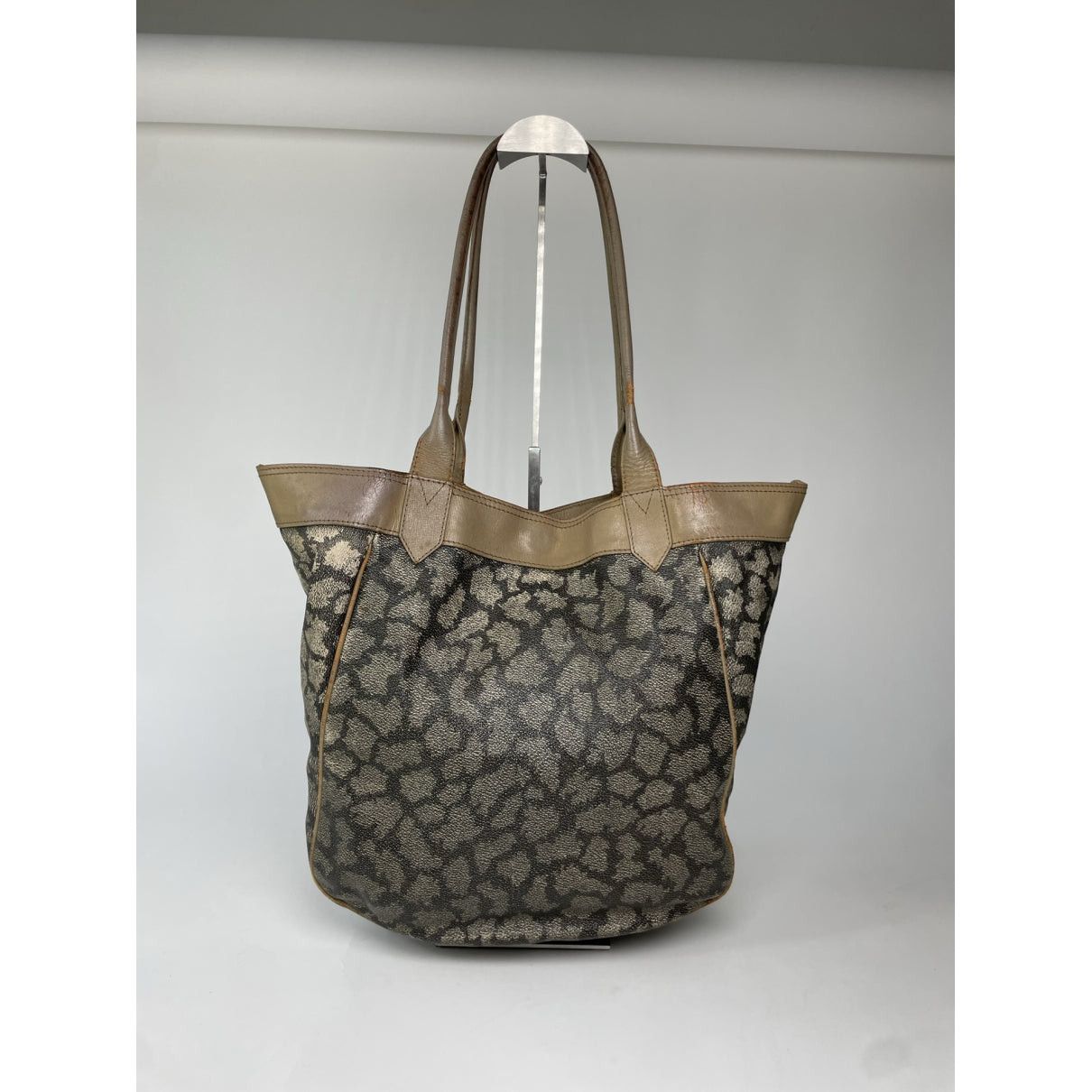 Yves Saint Laurent Brown Leather Handbag Size ONE SIZE - 2 Thumbnail