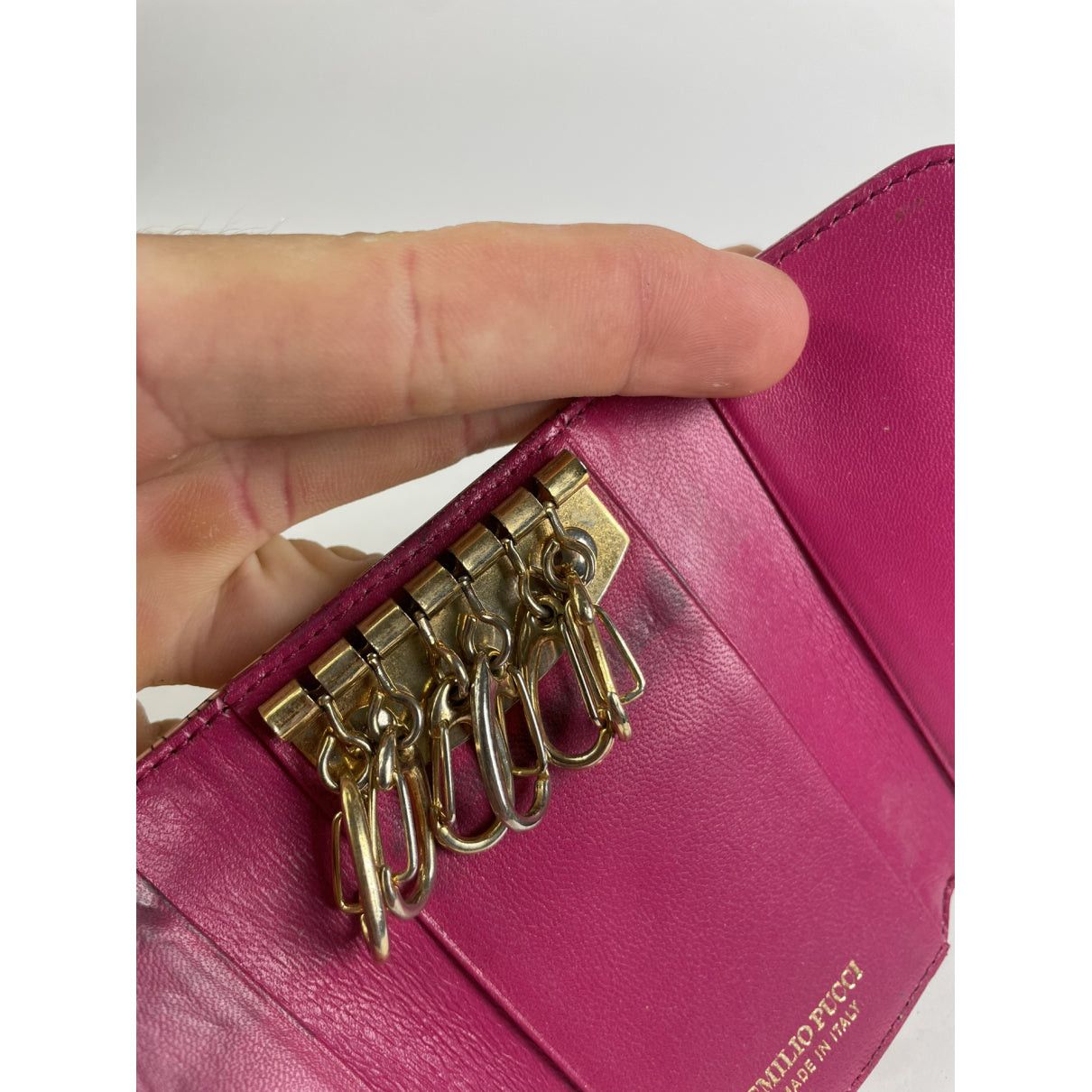 Emilio Pucci Multicolour Patent Leather Purse Size ONE SIZE - 5 Thumbnail