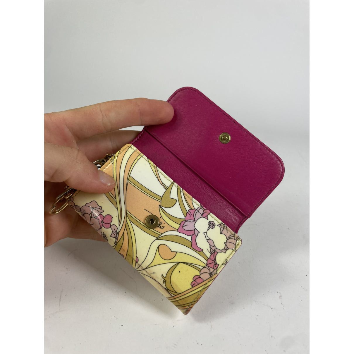Emilio Pucci Multicolour Patent Leather Purse Size ONE SIZE - 3 Thumbnail