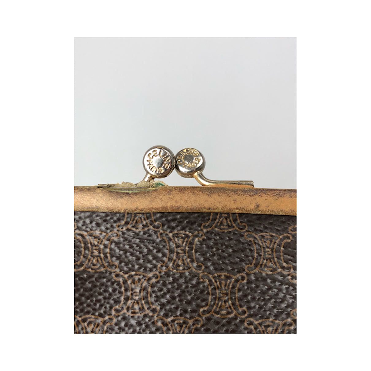 Celine Triomphe Brown Leather Wallet Size ONE SIZE - 5 Thumbnail