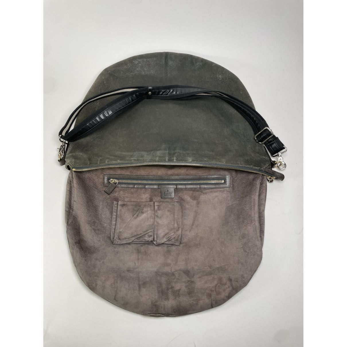 Gucci Amalfi Brown Leather Handbag Size ONE SIZE - 2 Thumbnail