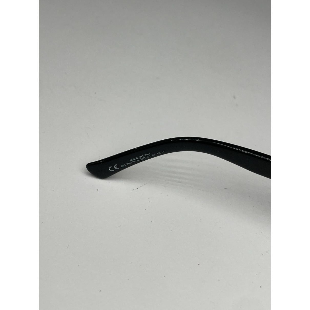 Gucci Black Plastic Sunglasses Size ONE SIZE - 2 Thumbnail