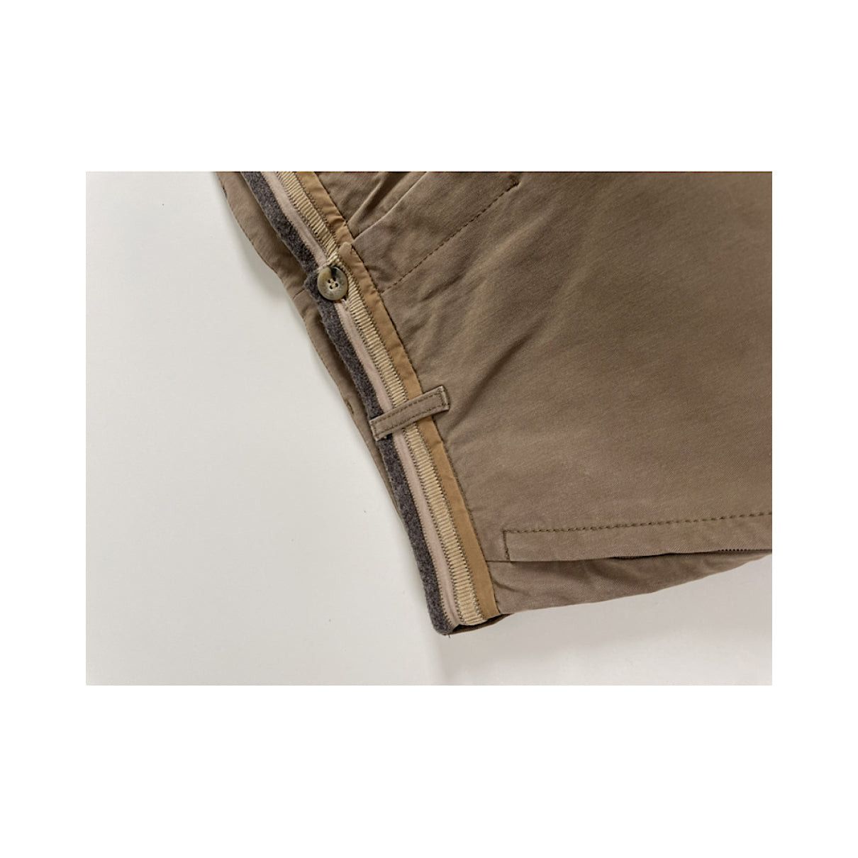Prada Brown Cotton Trouser Size 34" / US 12 / IT 48 - 2 Thumbnail