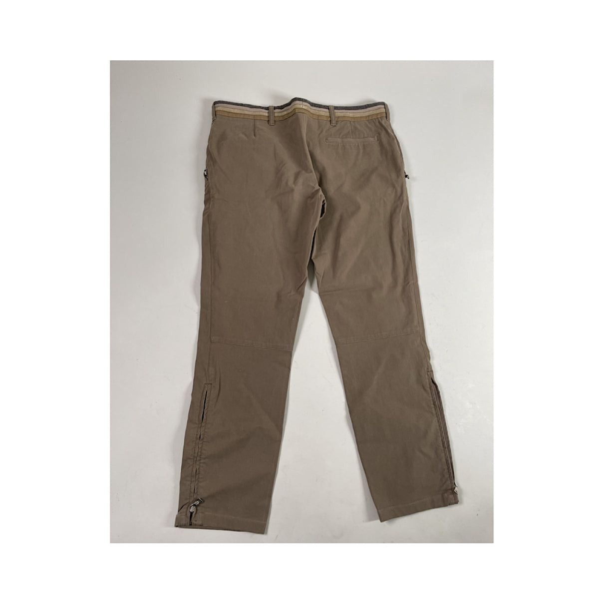 Prada Brown Cotton Trouser Size 34" / US 12 / IT 48 - 5 Thumbnail