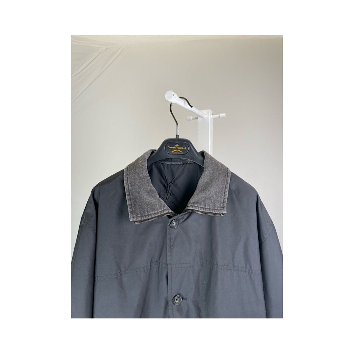 Yves Saint Laurent Black Polyester Jacket Size M / US 6-8 / IT 42-44 - 5 Thumbnail