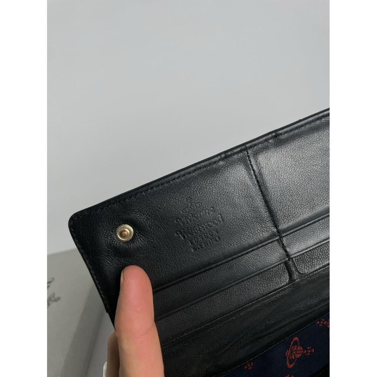 Vivienne Westwood Black Leather Wallet Size ONE SIZE - 4 Thumbnail