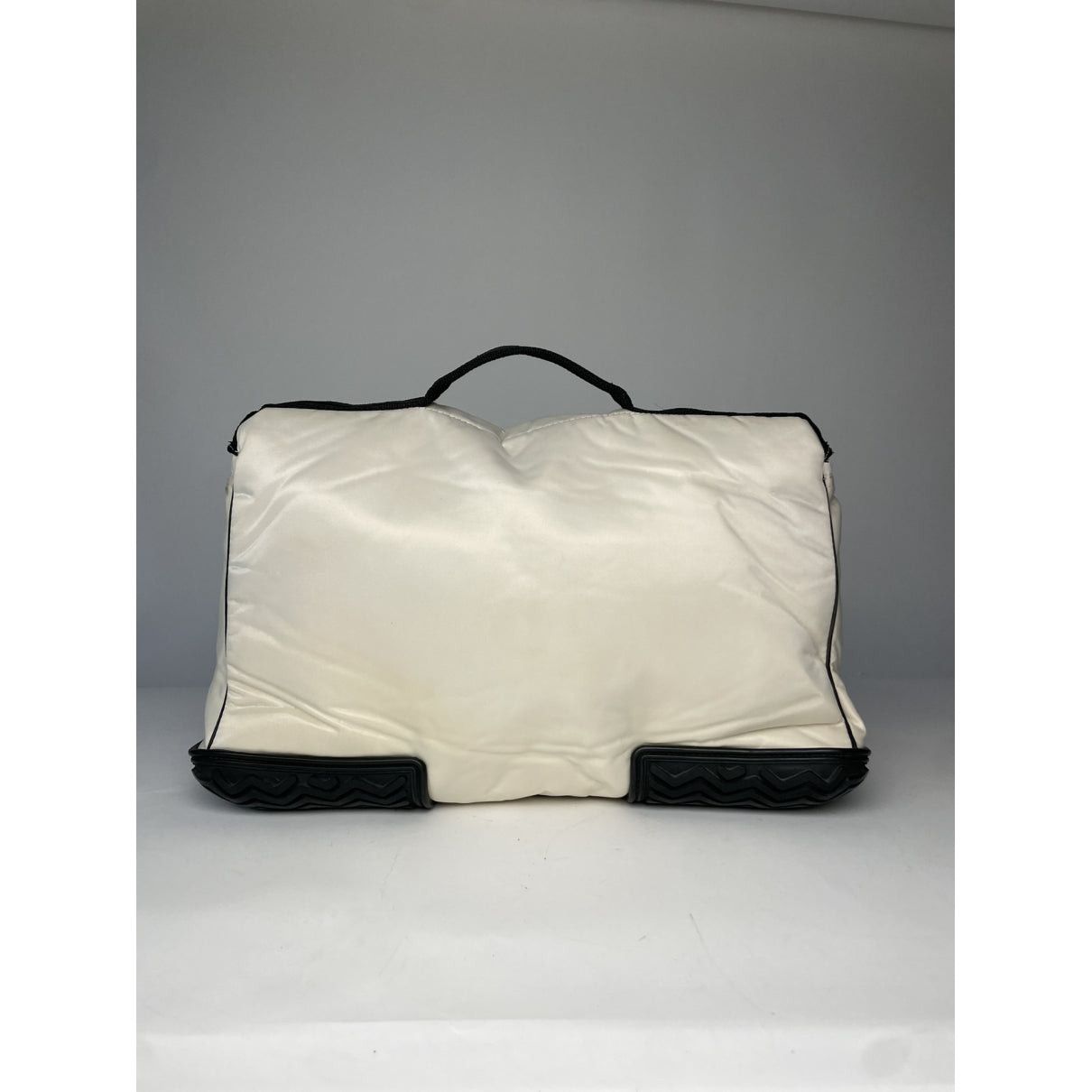 Issey Miyake White Polyester Handbag Size ONE SIZE - 3 Thumbnail
