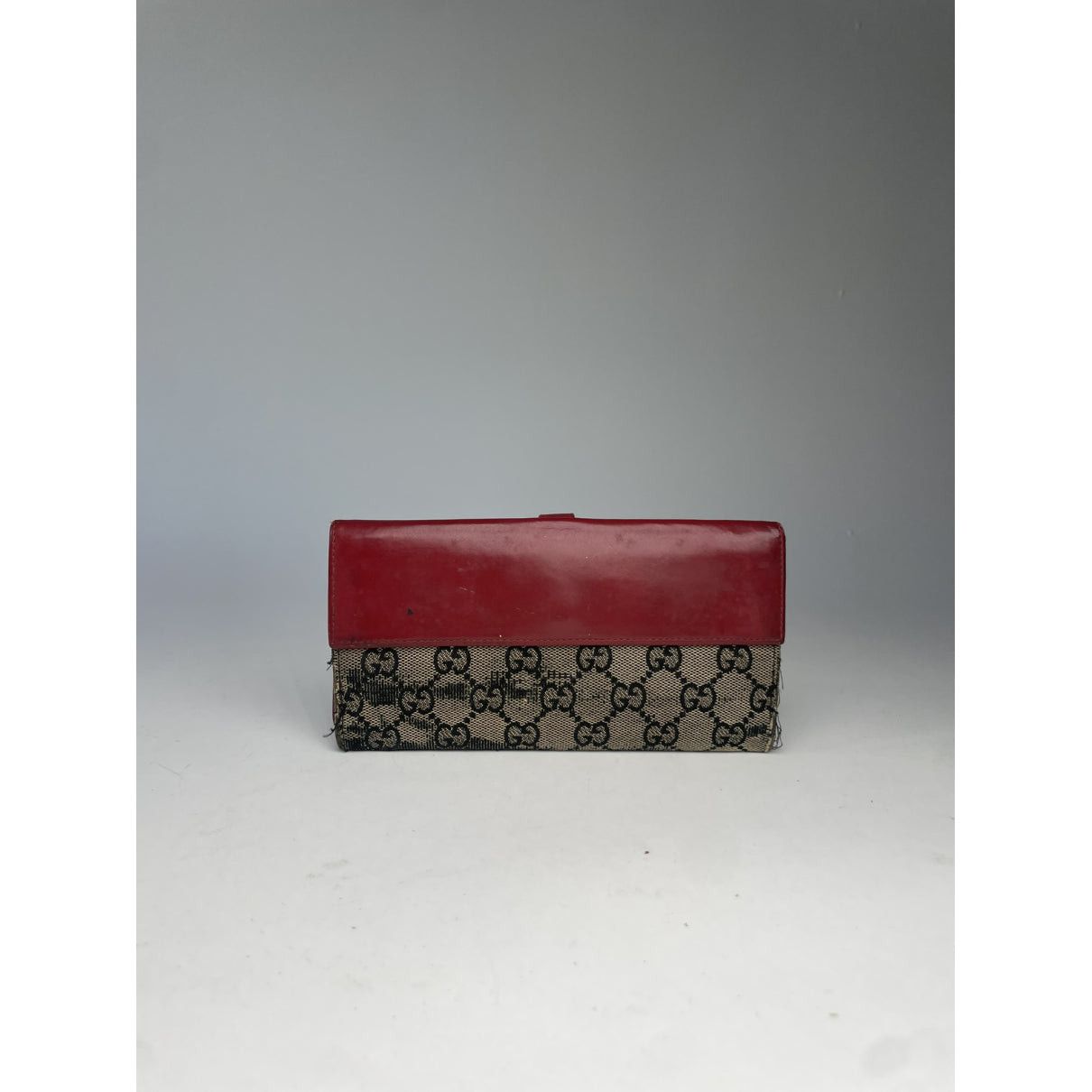 Gucci Jackie Vintage Red Leather Wallet Size ONE SIZE - 3 Thumbnail