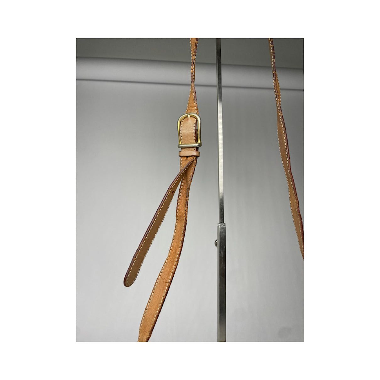 Celine Triomphe Beige Leather Handbag Size ONE SIZE - 3 Thumbnail
