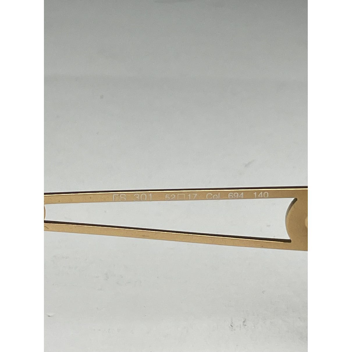 Fendi Gold Metal Sunglasses Size ONE SIZE - 4 Thumbnail