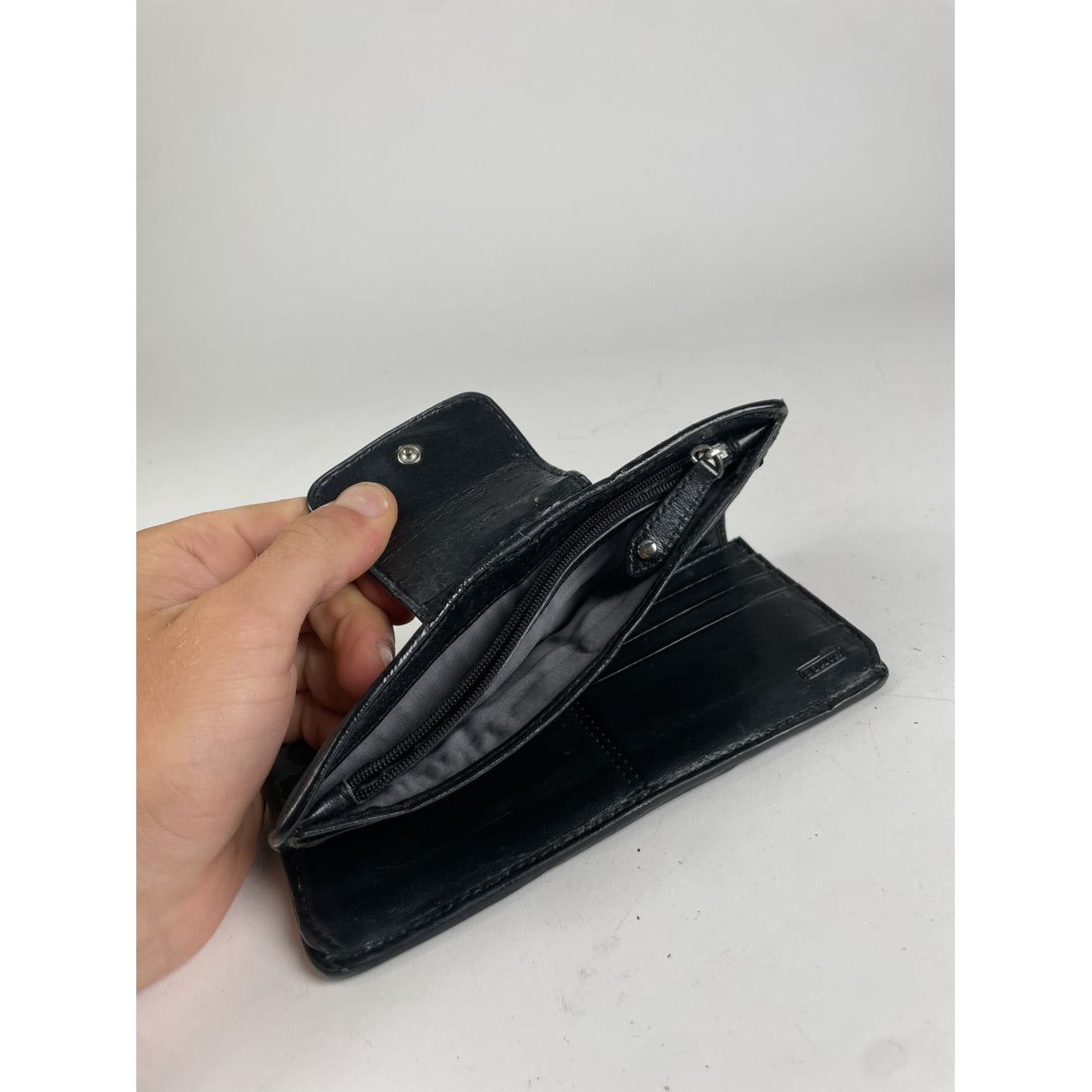 Coach Black Leather Wallet Size ONE SIZE - 5 Thumbnail