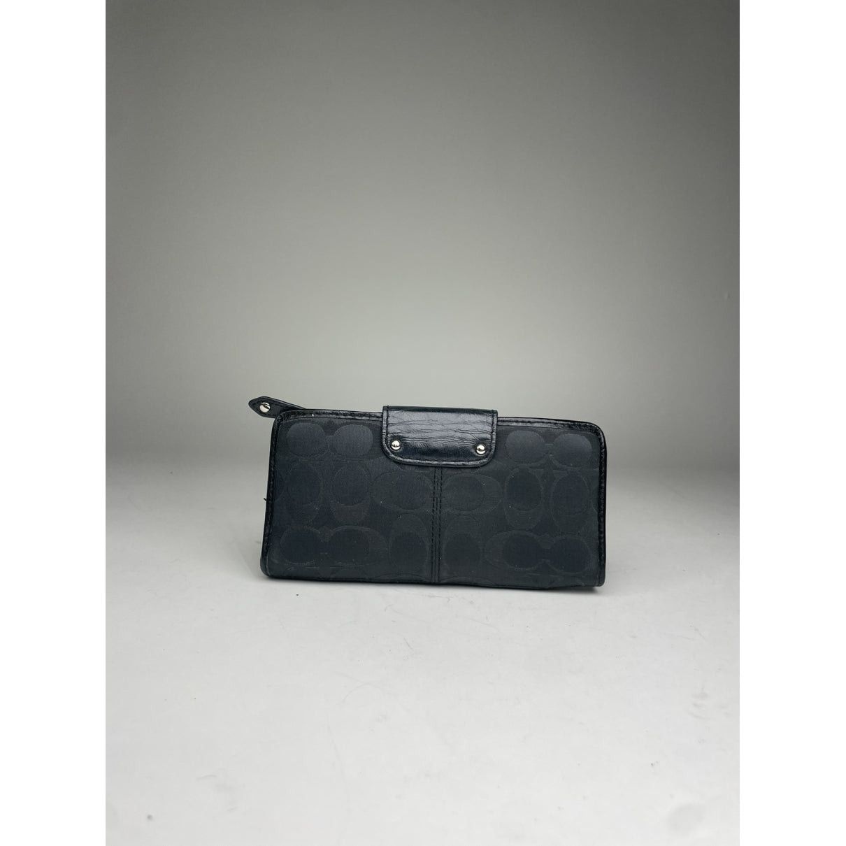 Coach Black Leather Wallet Size ONE SIZE - 2 Thumbnail