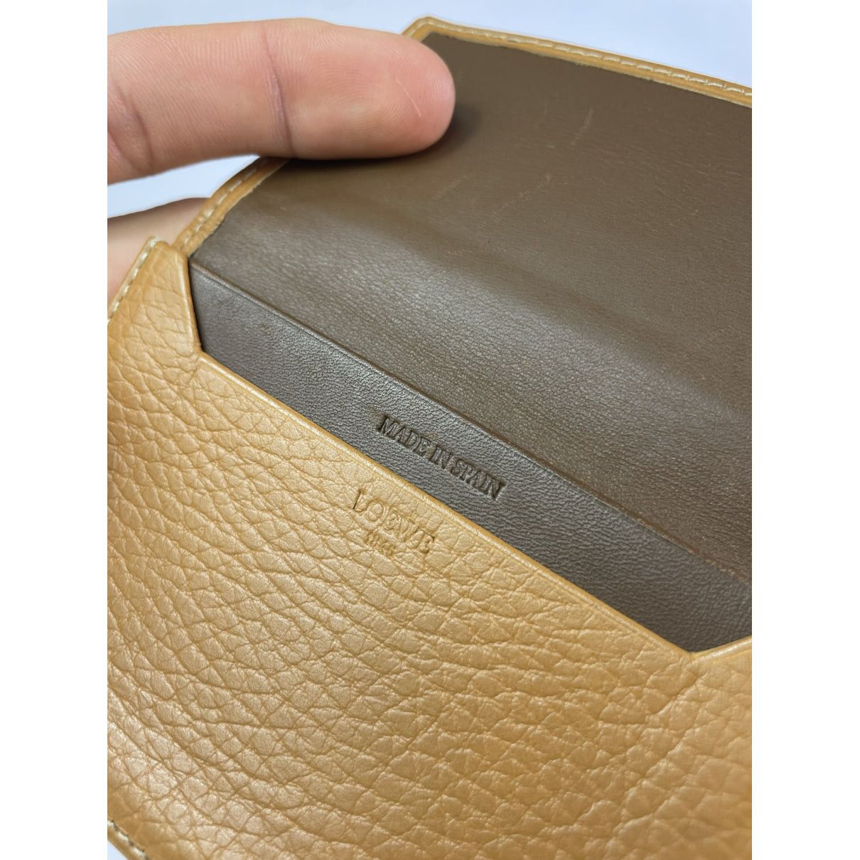 Loewe Puzzle Orange Leather Purse Size ONE SIZE - 4 Thumbnail