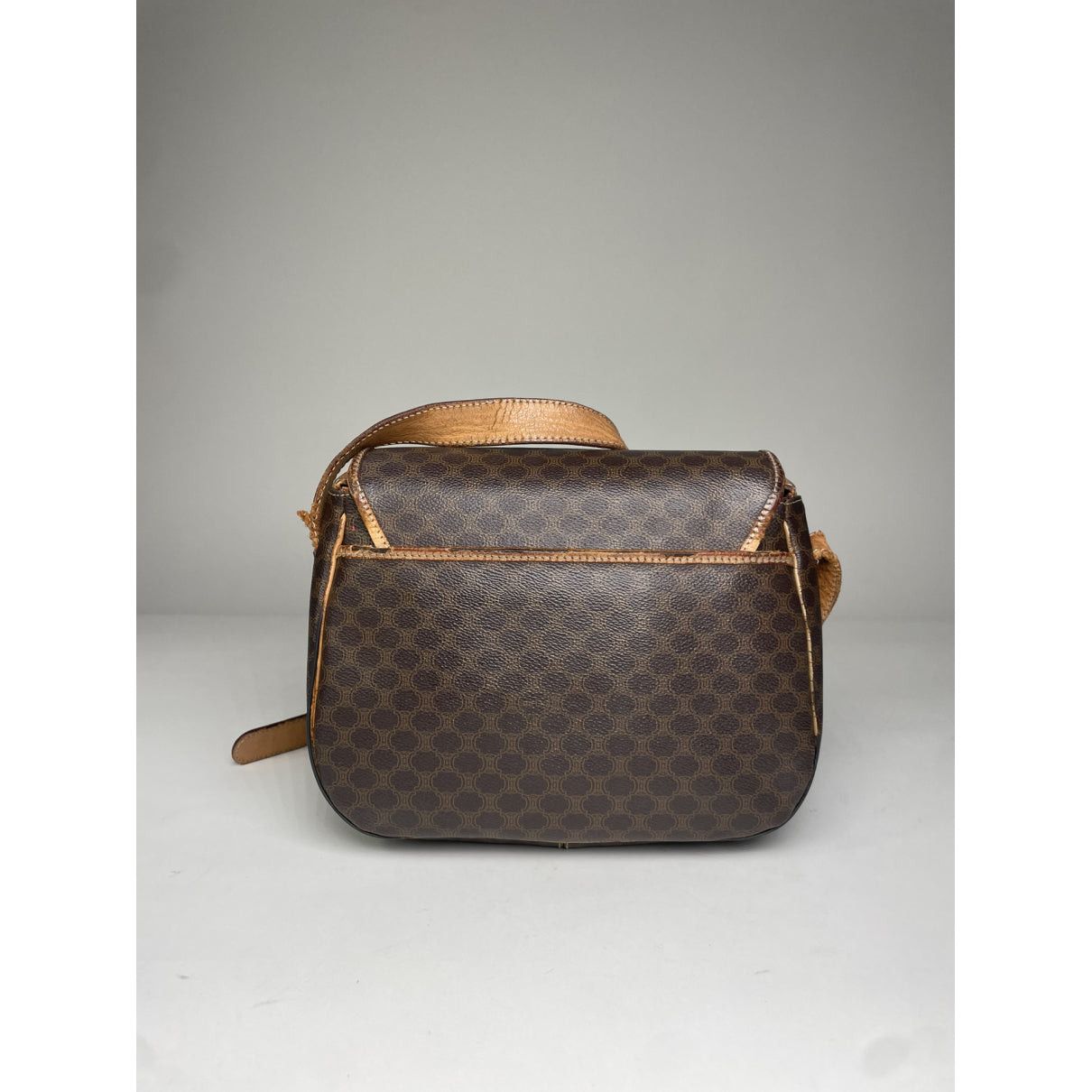 Celine Triomphe Brown Leather Handbag Size ONE SIZE - 5 Thumbnail