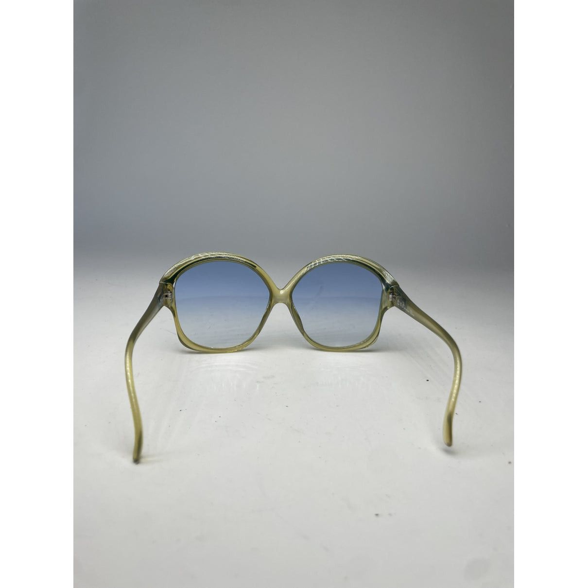 Dior Yellow Plastic Sunglasses Size ONE SIZE - 3 Thumbnail