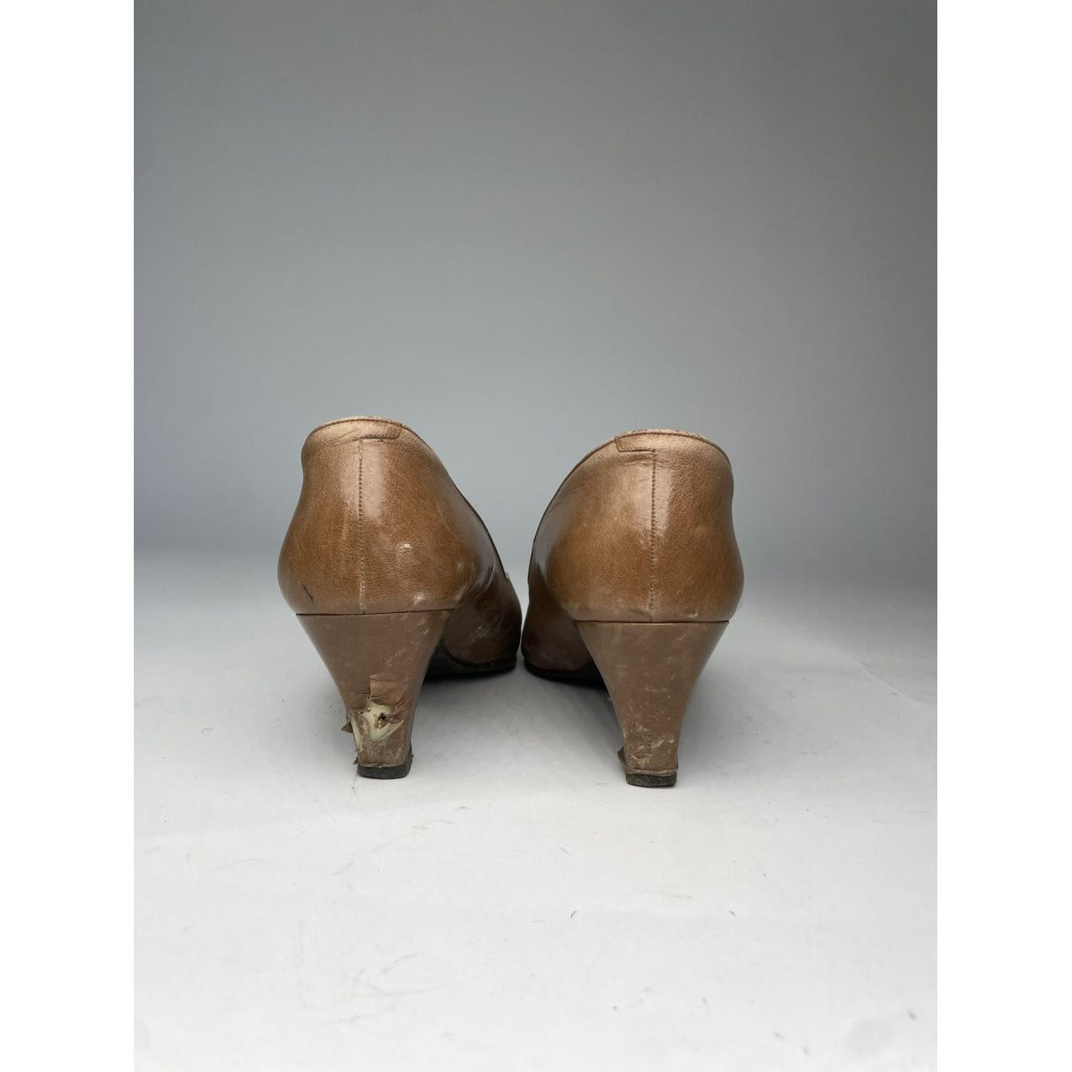 Charles Jourdan Brown Leather Heel Size US 6.5 / IT 36.5 - 5 Thumbnail