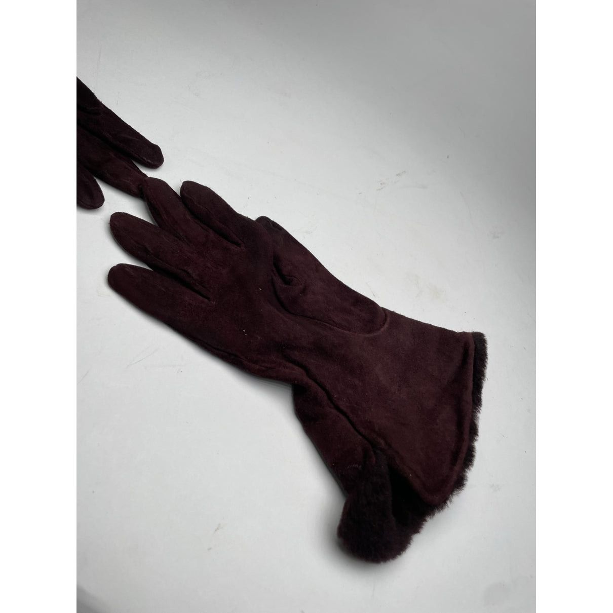 Loewe Purple Leather Glove Size ONE SIZE - 4 Thumbnail