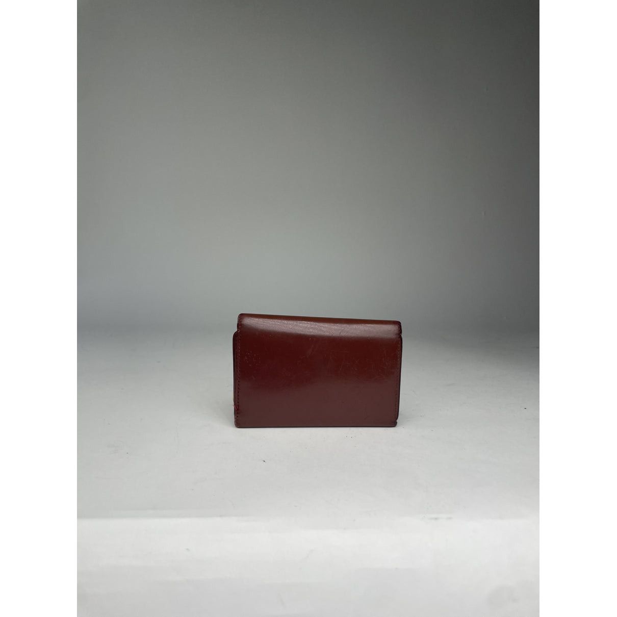 Cartier Burgundy Leather Purse Size ONE SIZE - 2 Thumbnail