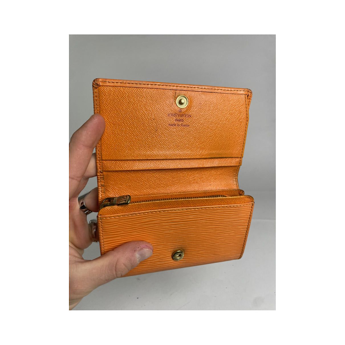 Louis Vuitton Twist Orange Leather Wallet Size ONE SIZE - 3 Thumbnail