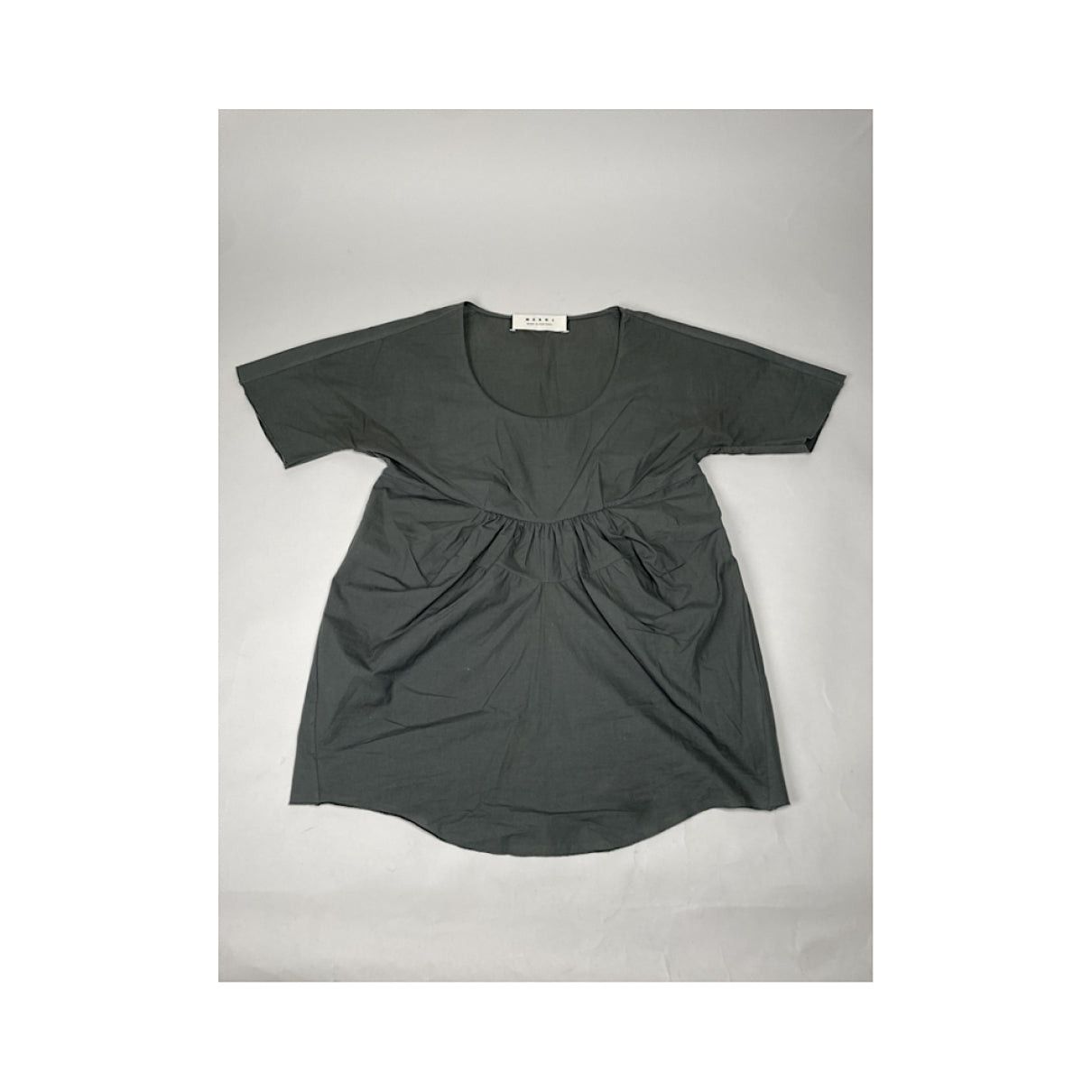 Marni Khaki Cotton Top Size L / US 10 / IT 46 - 2 Thumbnail