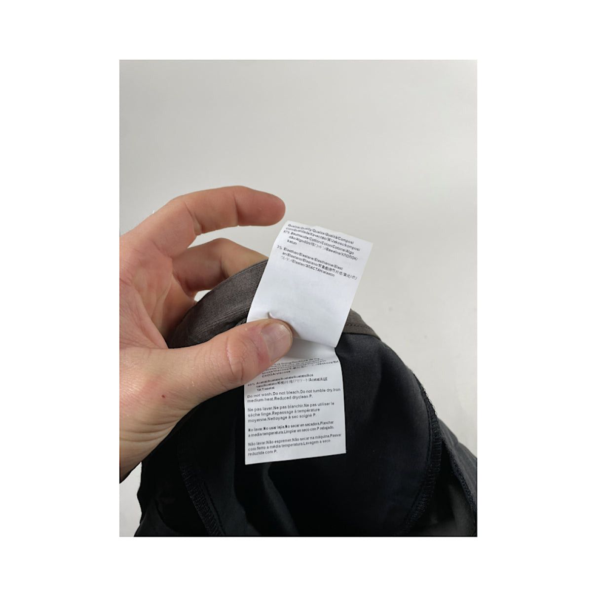 Other Boss Grey Cotton Trouser Size 30" / US 8 / IT 44 - 2 Thumbnail