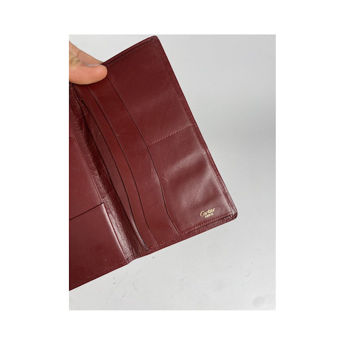 Cartier Burgundy Patent Leather Purse Size ONE SIZE - 5 Thumbnail