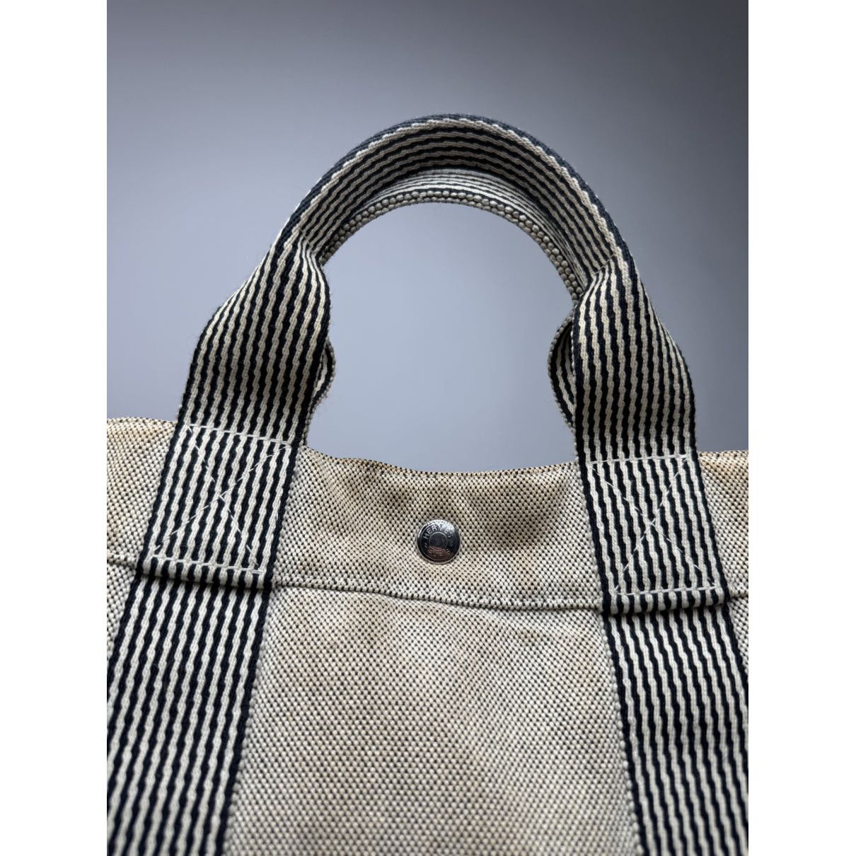 Other Hermès Beige Cotton Handbag Size ONE SIZE - 2 Thumbnail