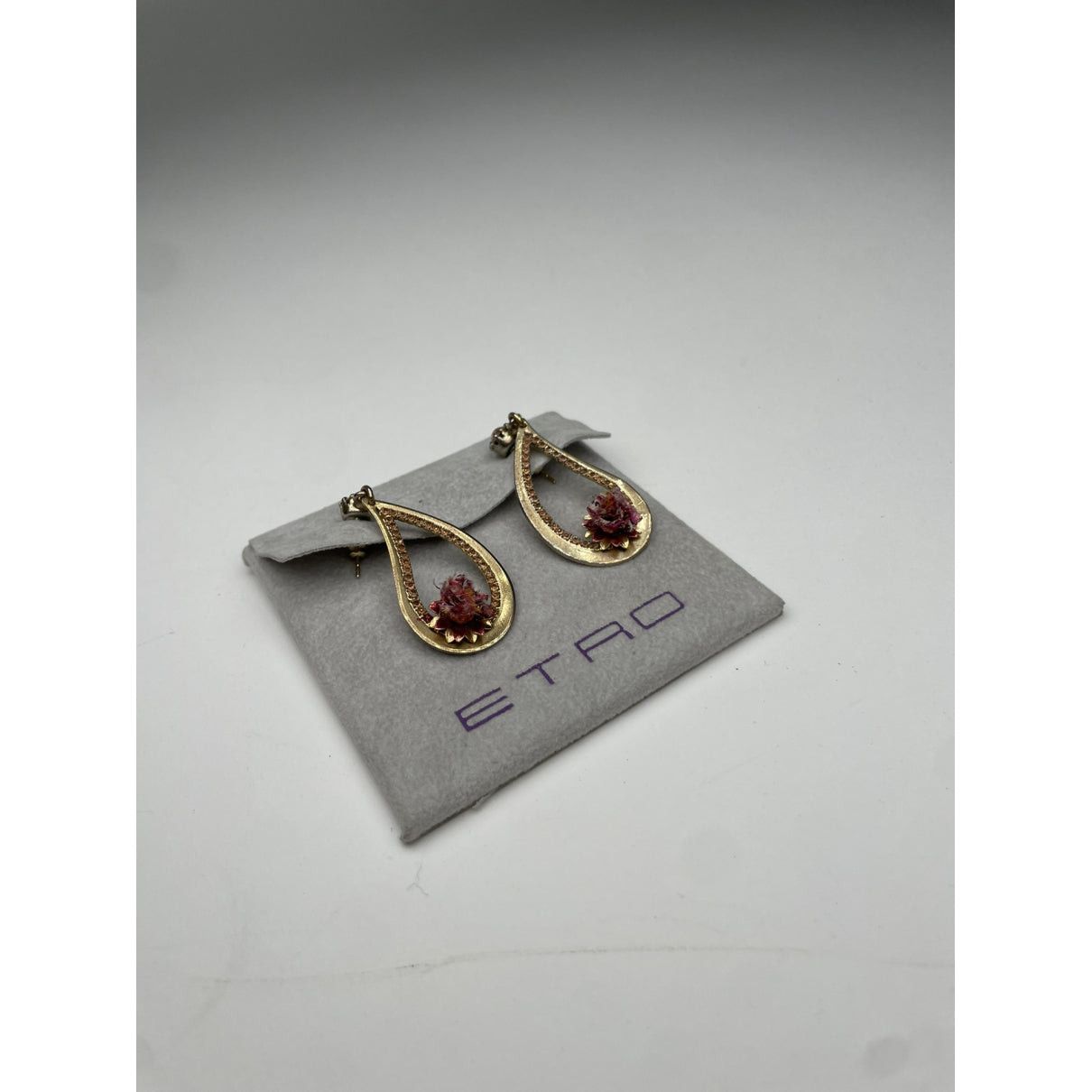 Etro Gold Steel Earring Size ONE SIZE - 4 Thumbnail