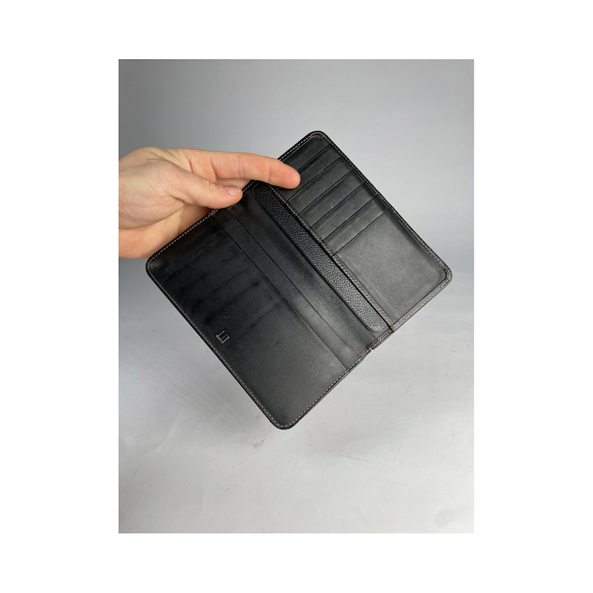 Alfred Dunhill Black Patent Leather Purse Size ONE SIZE - 3 Thumbnail