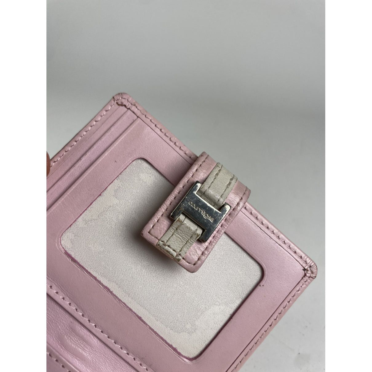 Courreges Courrèges Pink Leather Wallet Size ONE SIZE - 5 Thumbnail