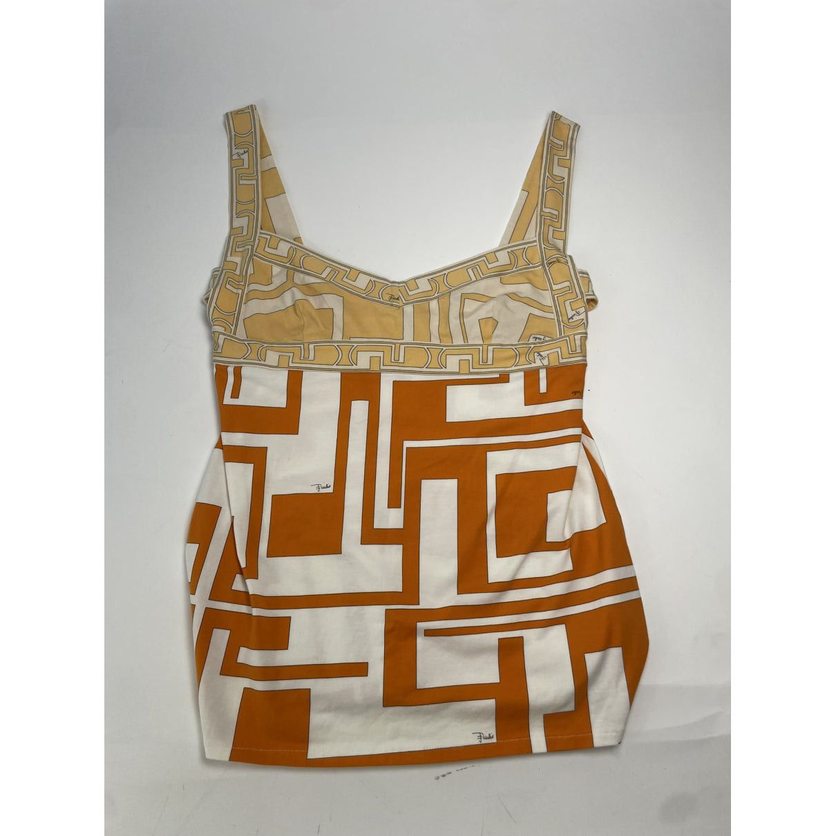 Emilio Pucci Multicolour Cotton Top Size XL / US 12-14 / IT 48-50 - 2 Thumbnail