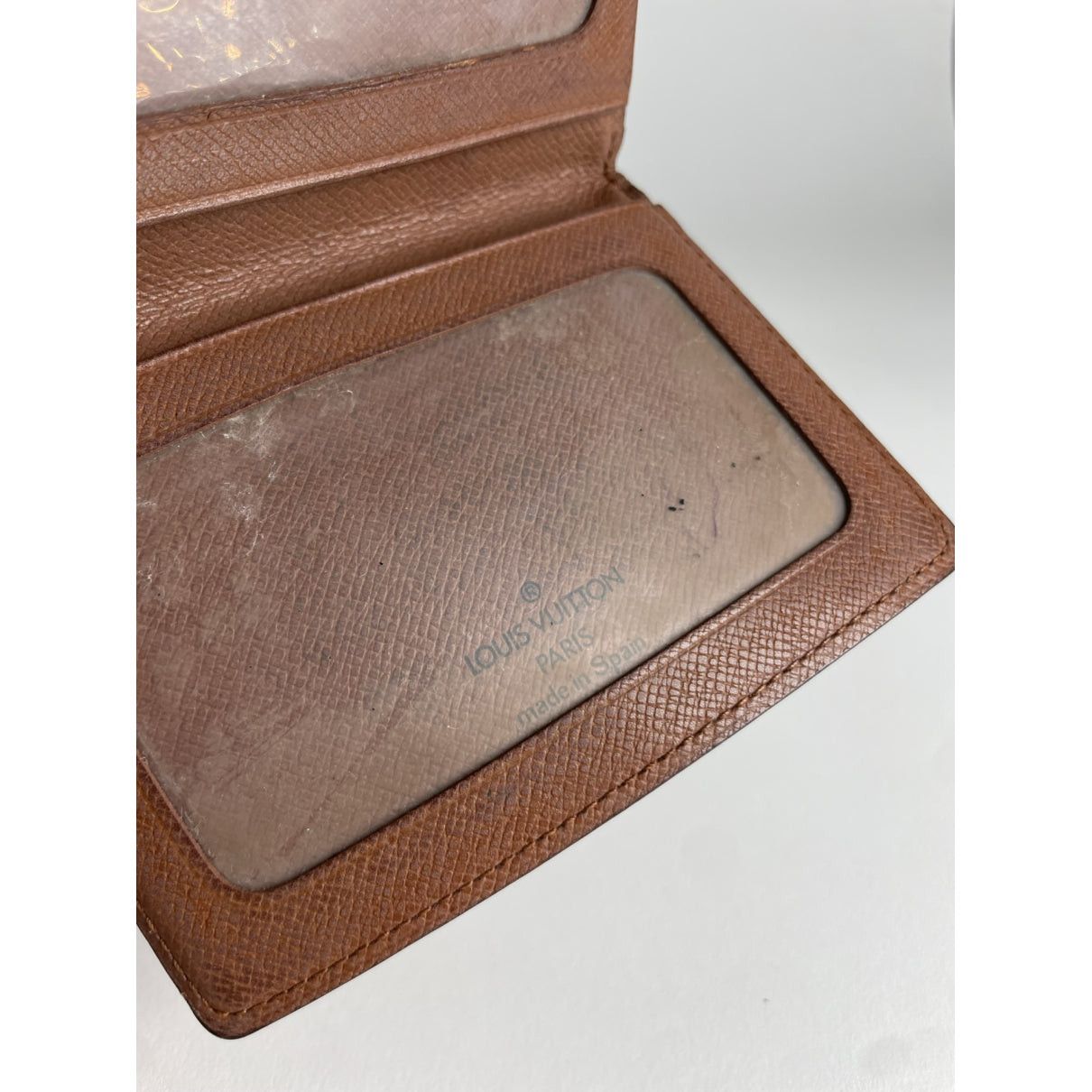 Louis Vuitton Brown Leather Purse Size ONE SIZE - 5 Thumbnail