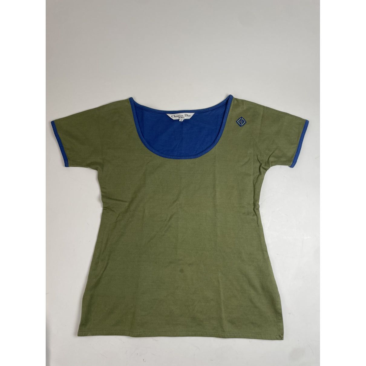 Dior J'A8 Green Cotton Top Size M / US 6-8 / IT 42-44 - 4 Thumbnail