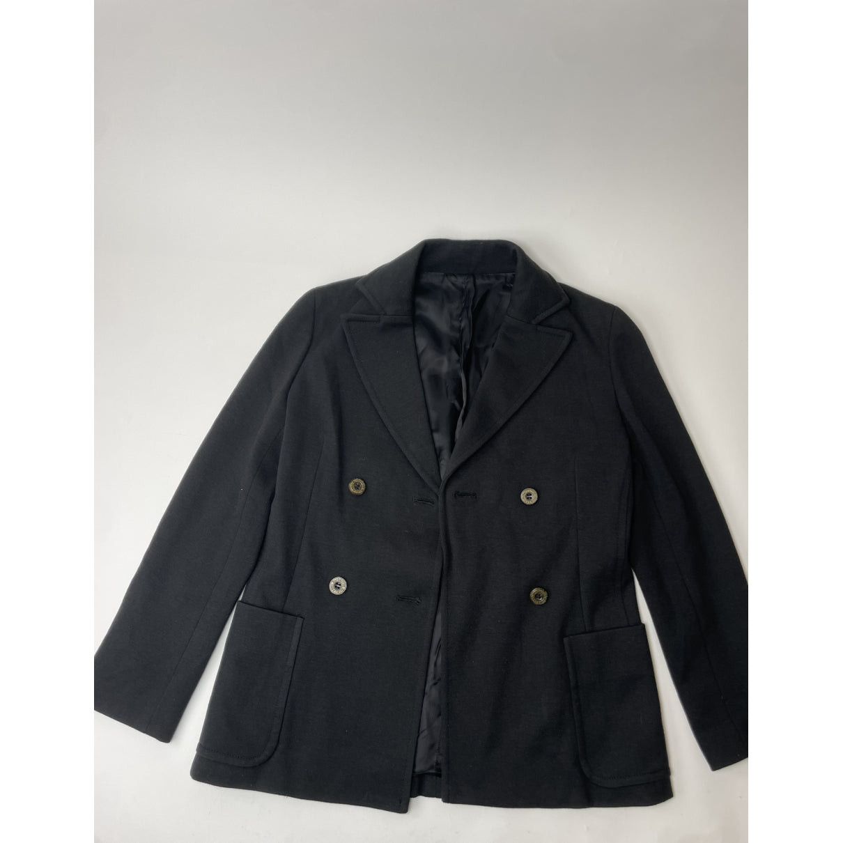 Burberry Westminster Black Wool Trench Coat Size M / US 6-8 / IT 42-44 - 5 Thumbnail