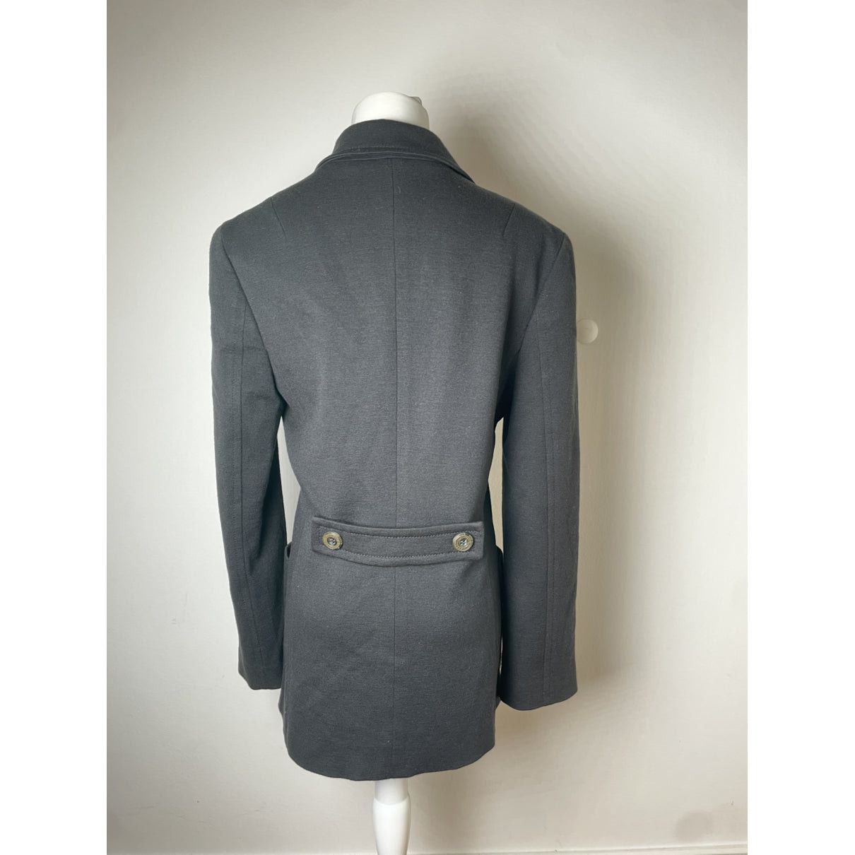 Burberry Westminster Black Wool Trench Coat Size M / US 6-8 / IT 42-44 - 3 Thumbnail