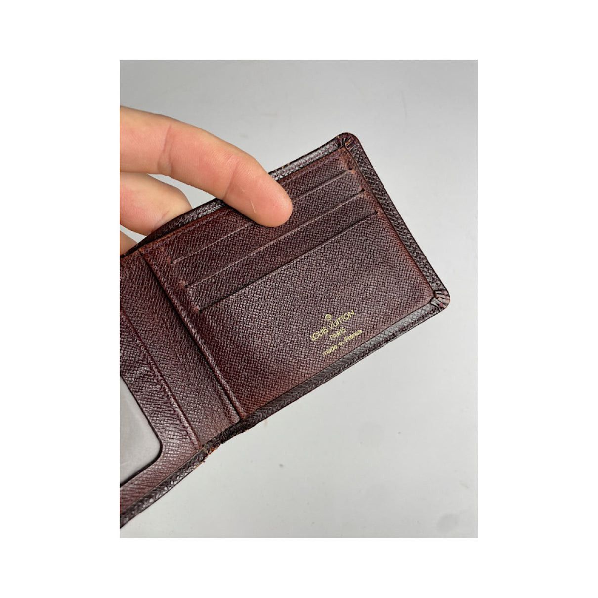 Louis Vuitton Purple Leather Purse Size ONE SIZE - 4 Thumbnail