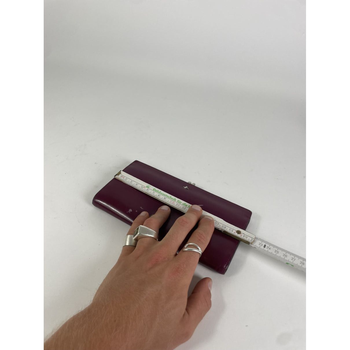 Vivienne Westwood Burgundy Leather Wallet Size ONE SIZE - 5 Thumbnail