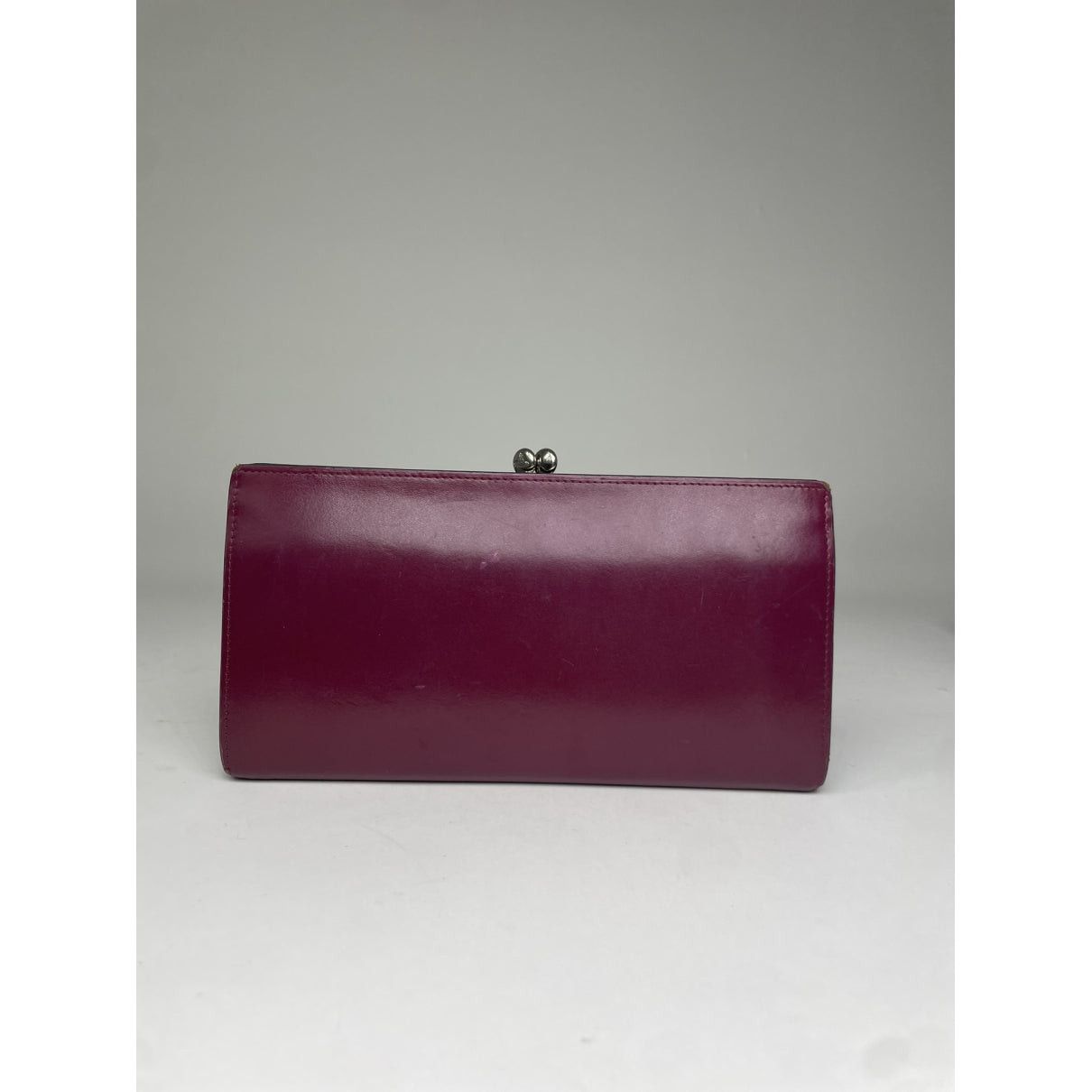 Vivienne Westwood Burgundy Leather Wallet Size ONE SIZE - 2 Thumbnail