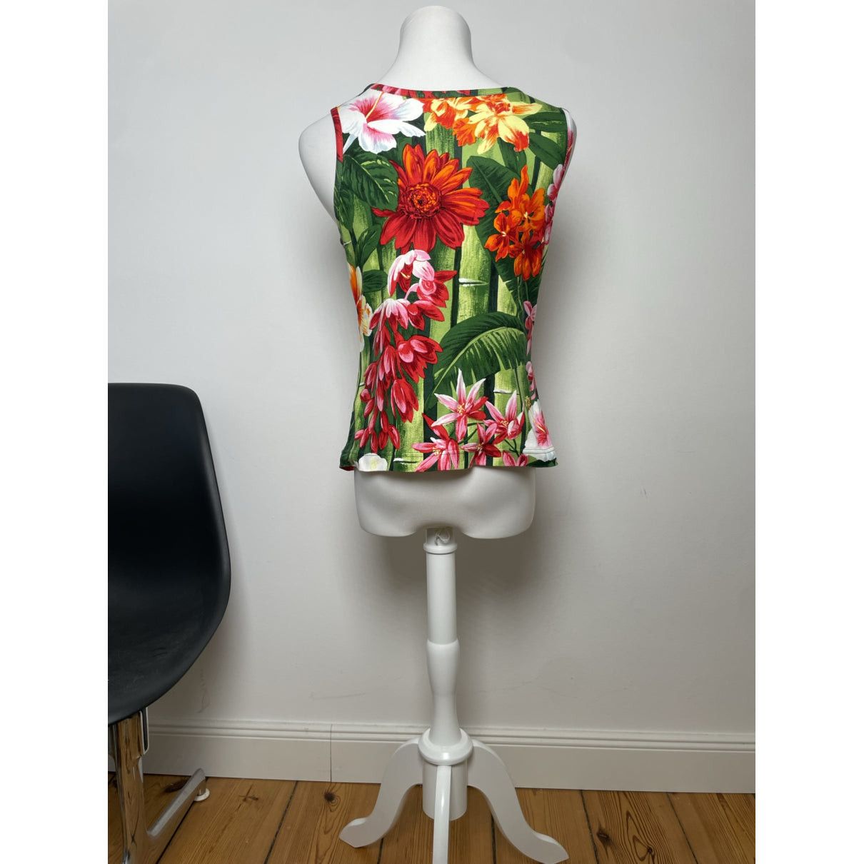 Dior J'A8 Multicolour Cotton Top Size L / US 10 / IT 46 - 3 Thumbnail