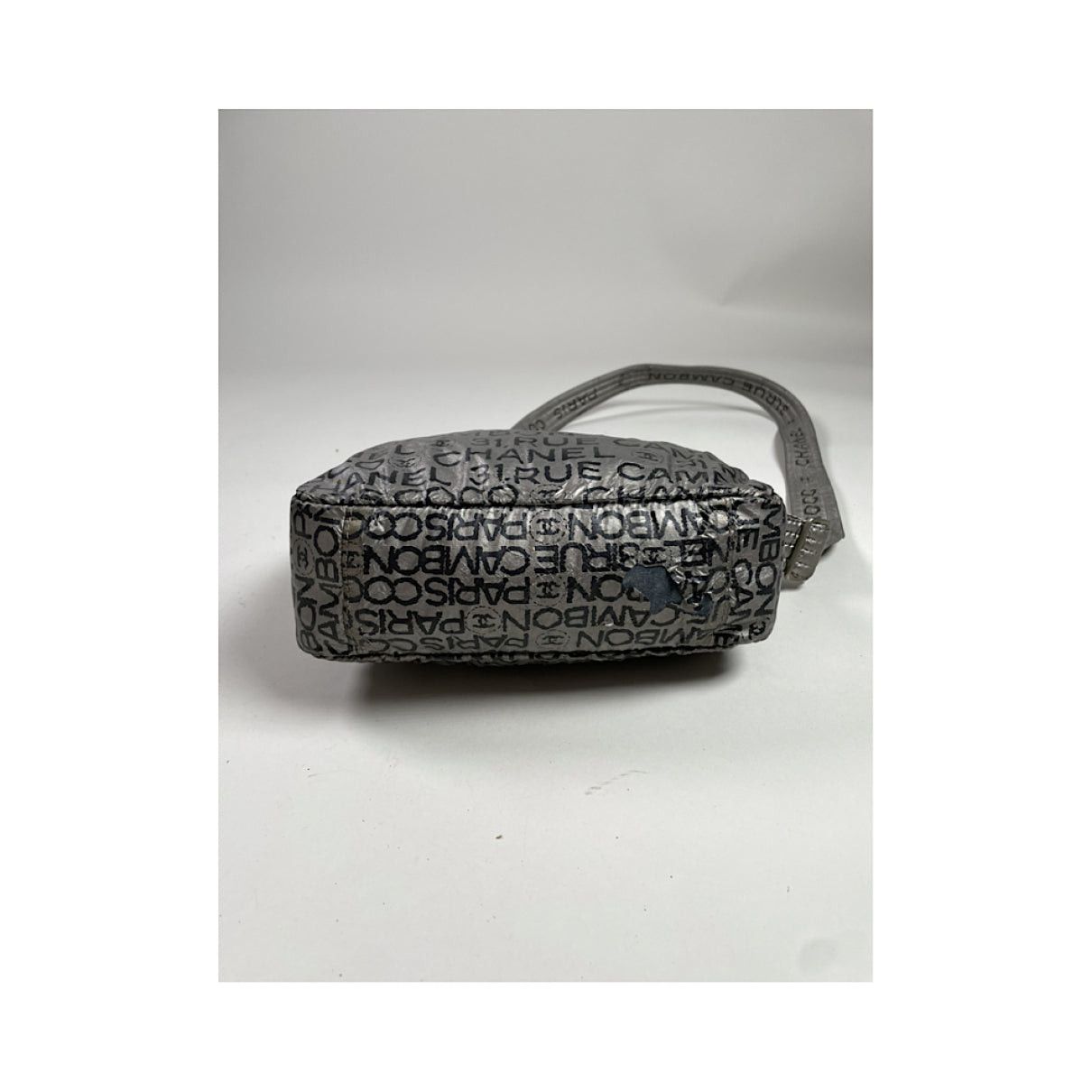 Chanel Graffiti Black Polyester Handbag Size ONE SIZE - 3 Thumbnail