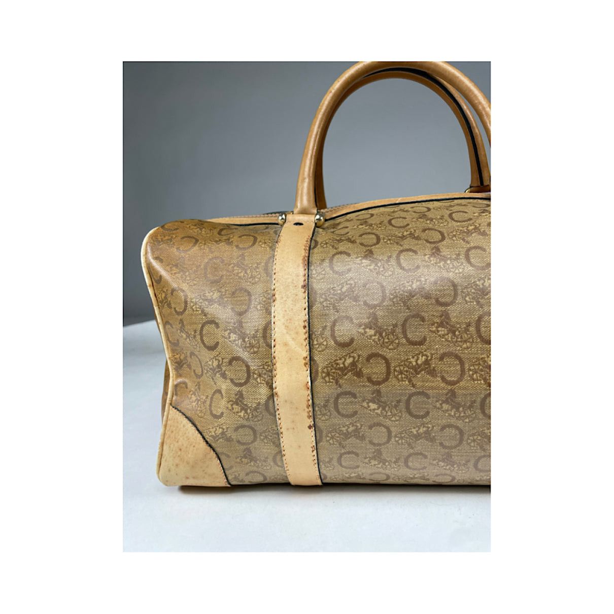 Celine Tabou Brown Leather Handbag Size ONE SIZE - 3 Thumbnail