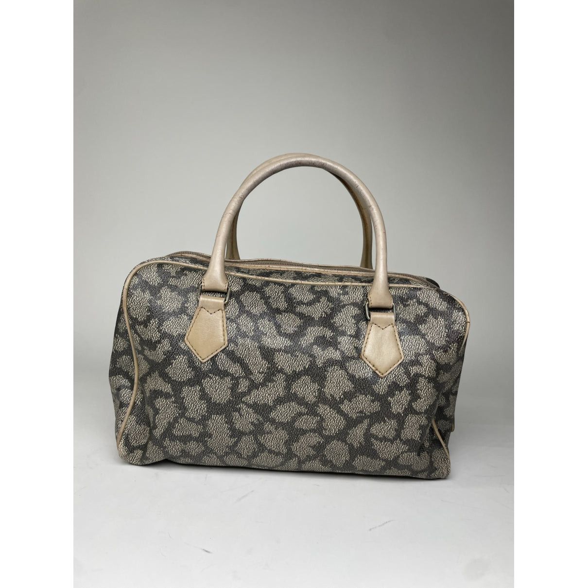 Yves Saint Laurent Grey Leather Handbag Size ONE SIZE - 2 Thumbnail