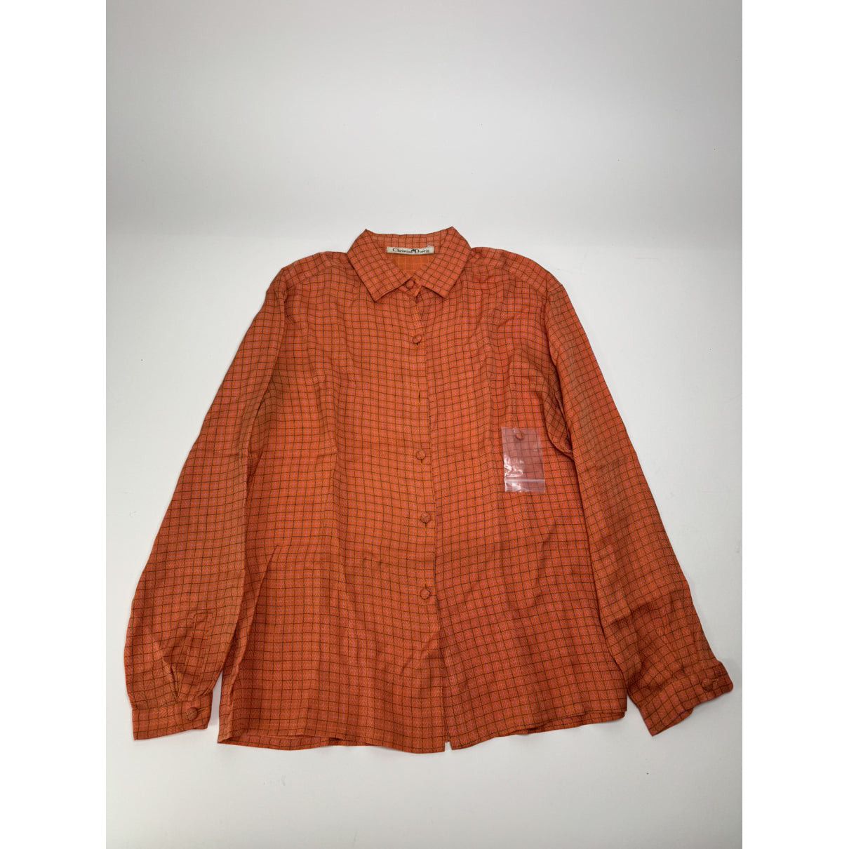 Dior J'adore Orange Cotton Top Size M / US 6-8 / IT 42-44 - 5 Thumbnail
