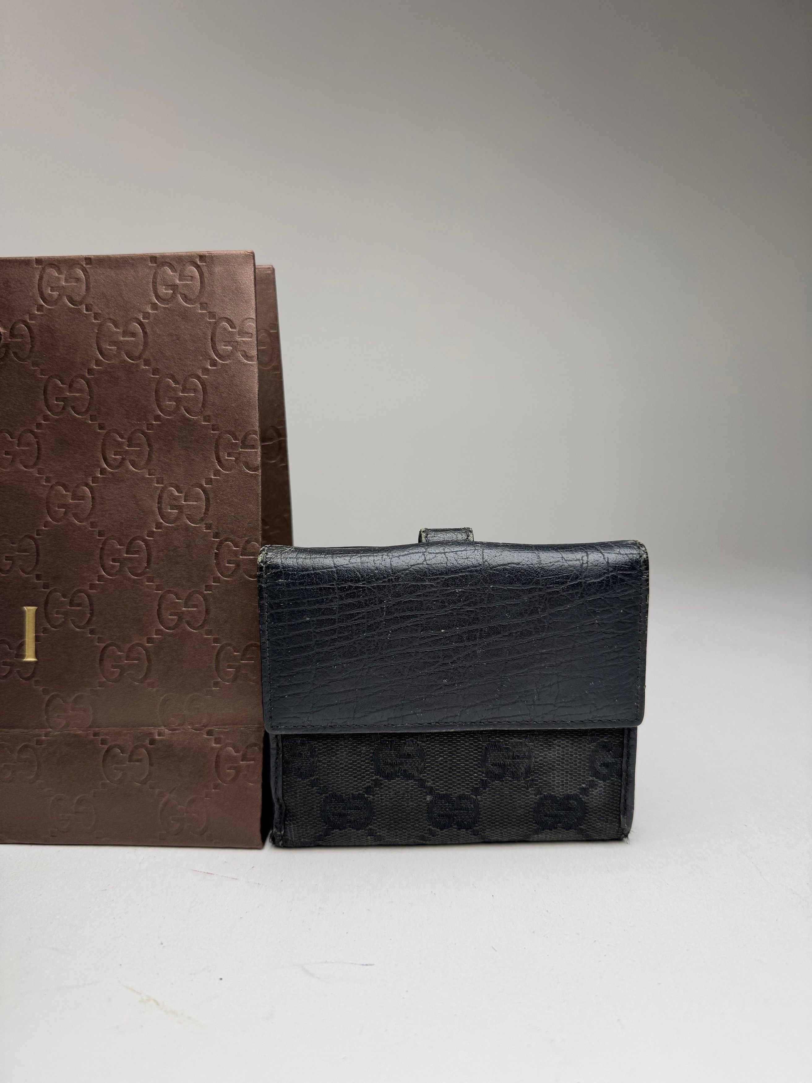 Gucci Vintage Monogramm Wallet Jackie Vintage Black Size ONE SIZE - 5 Thumbnail
