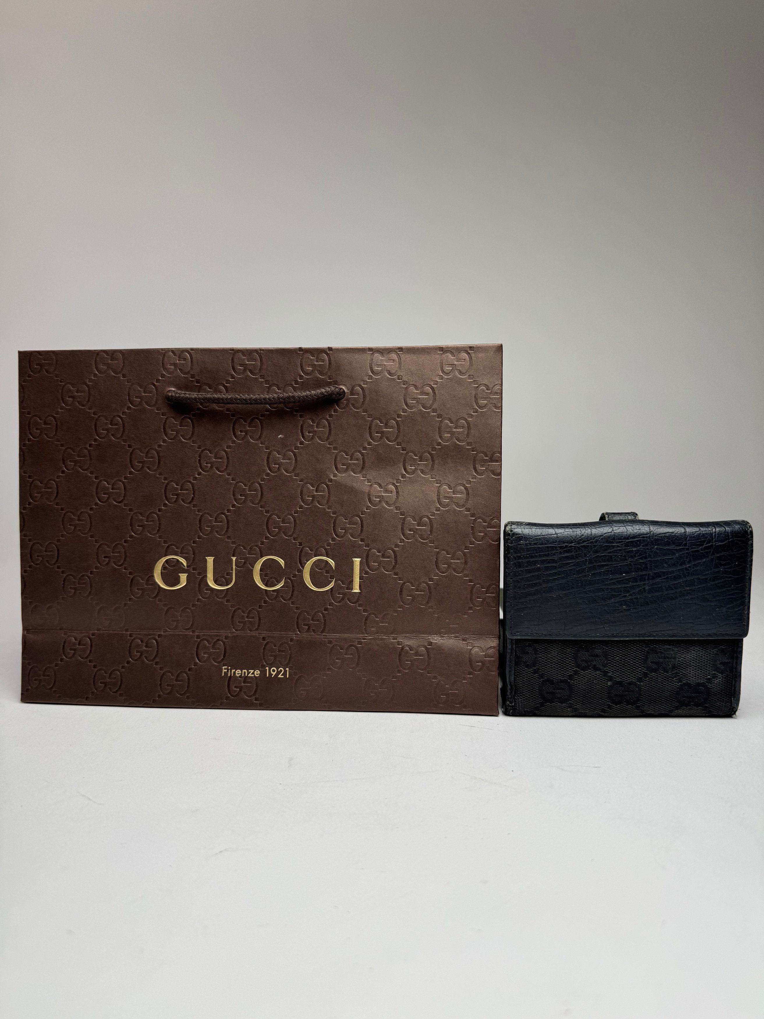 Gucci Vintage Monogramm Wallet Jackie Vintage Black Size ONE SIZE - 2 Thumbnail