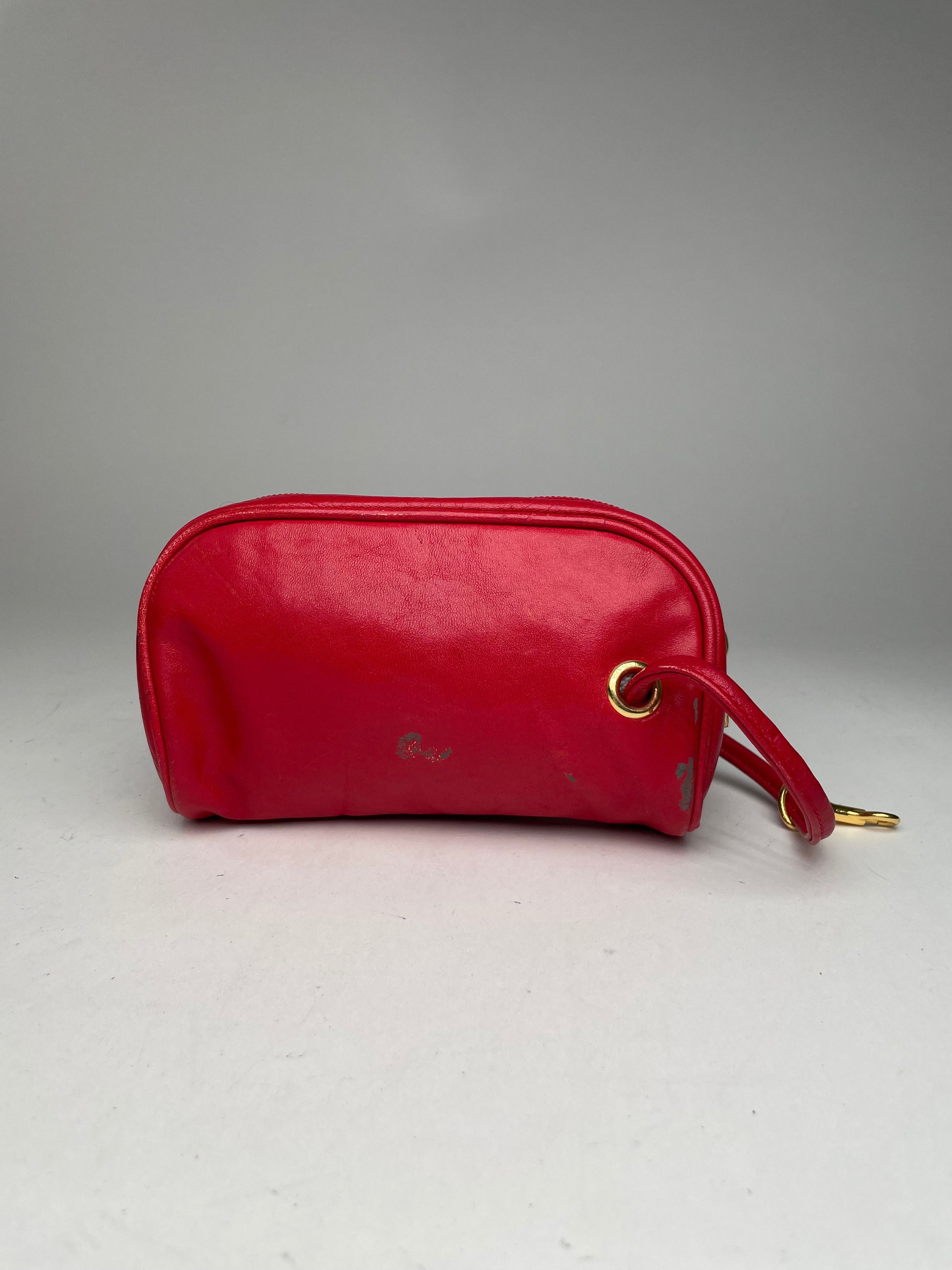 Balenciaga Vintage leather Bag / Clutch Red Size ONE SIZE - 12 Thumbnail