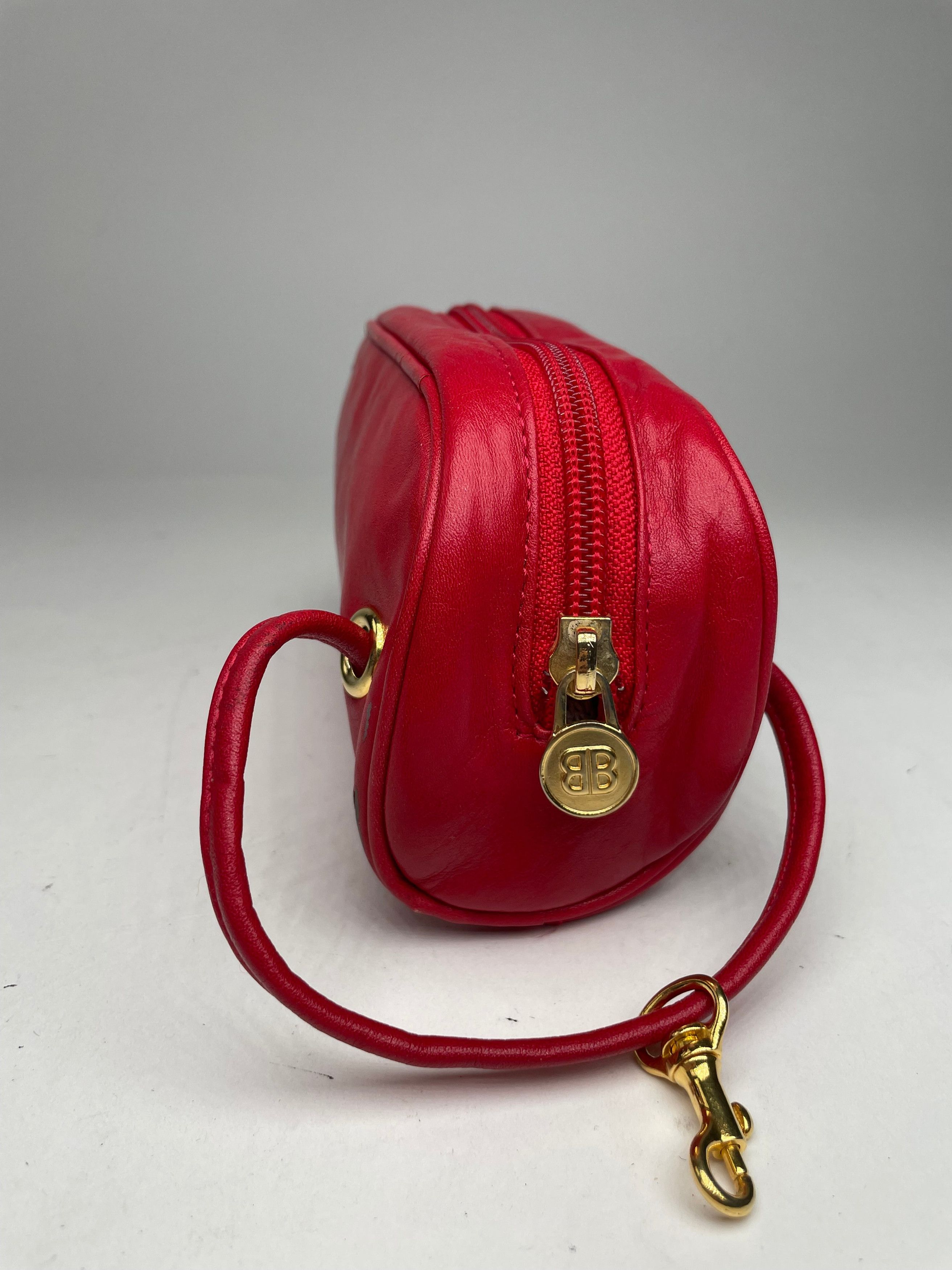 Balenciaga Vintage leather Bag / Clutch Red Size ONE SIZE - 4 Thumbnail