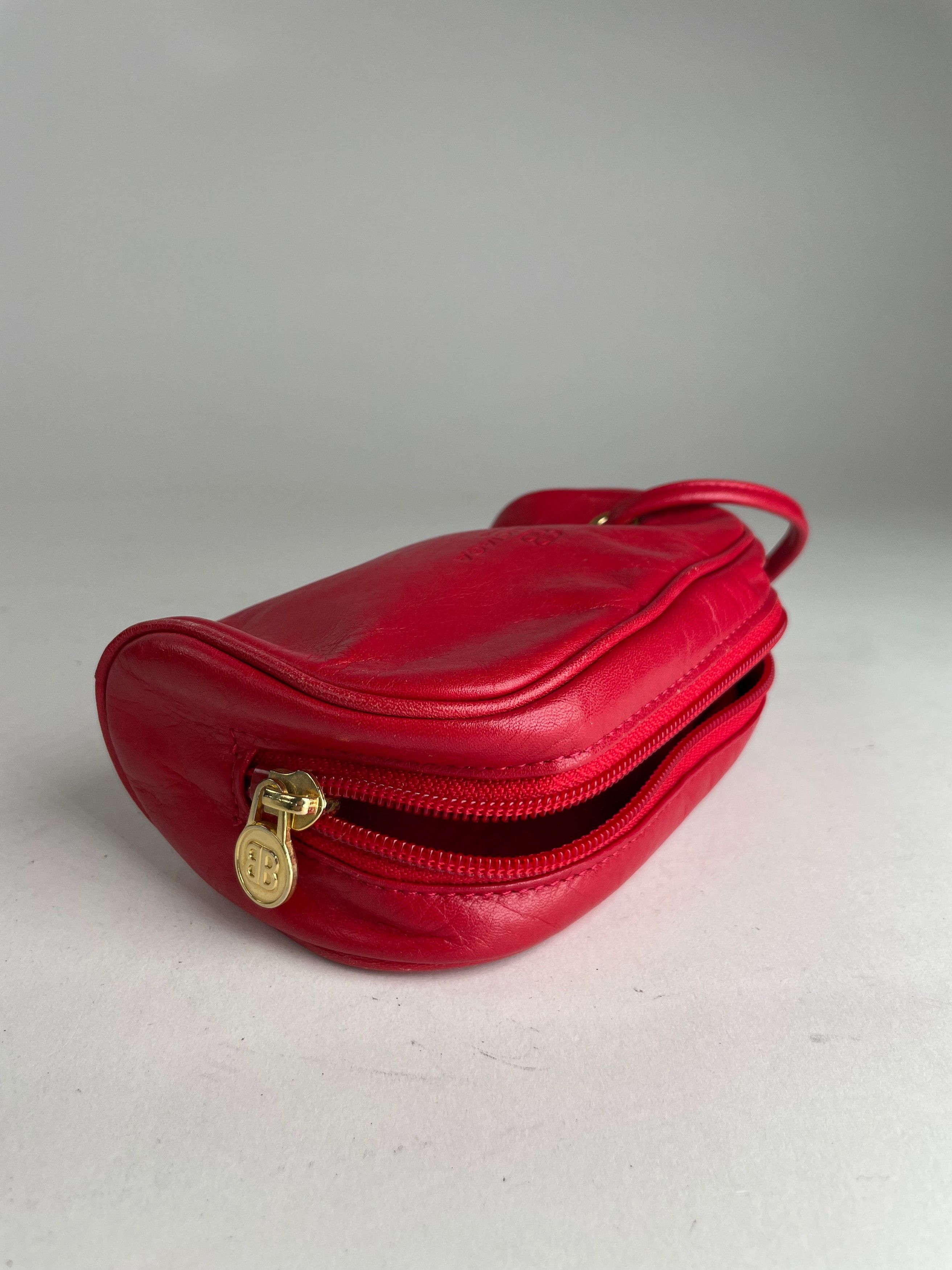 Balenciaga Vintage leather Bag / Clutch Red Size ONE SIZE - 10 Thumbnail
