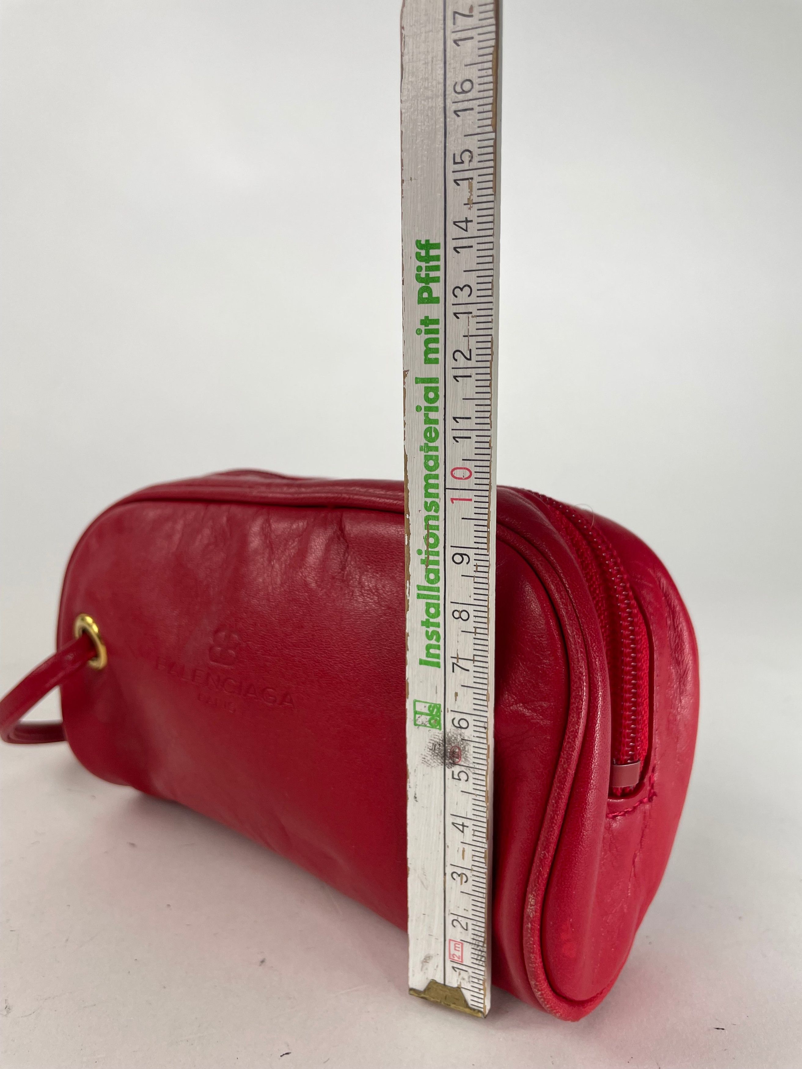 Balenciaga Vintage leather Bag / Clutch Red Size ONE SIZE - 6 Thumbnail