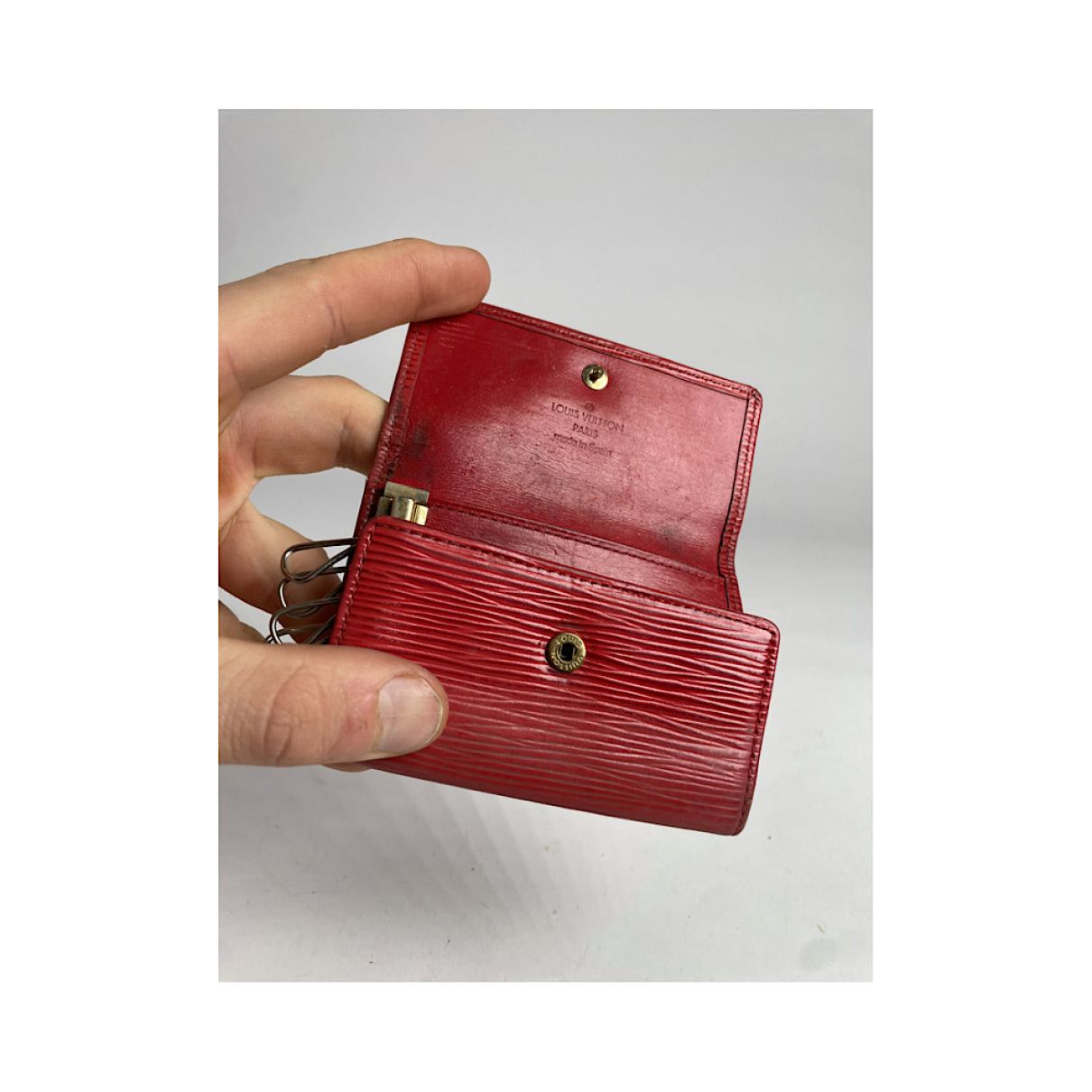 Louis Vuitton Lockme Red Leather Purse Size ONE SIZE - 4 Thumbnail